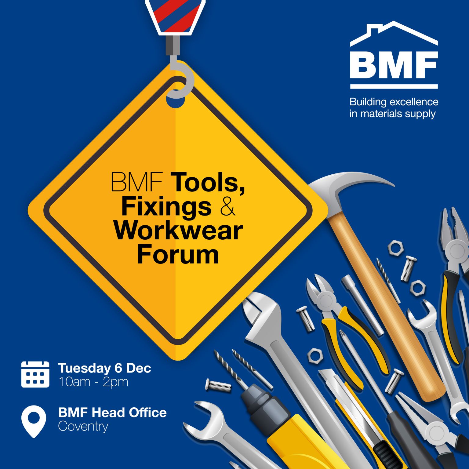 BMF Tools, Fixings & Workwear Forum